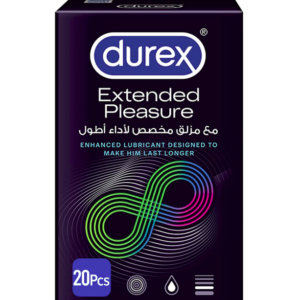 Durex Extended Pleasure Condom (Pack Of 20)